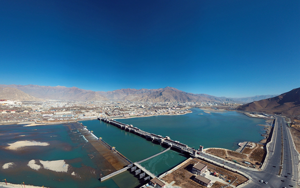 拉薩河綜合整治工程1#閘建設工程地質勘察