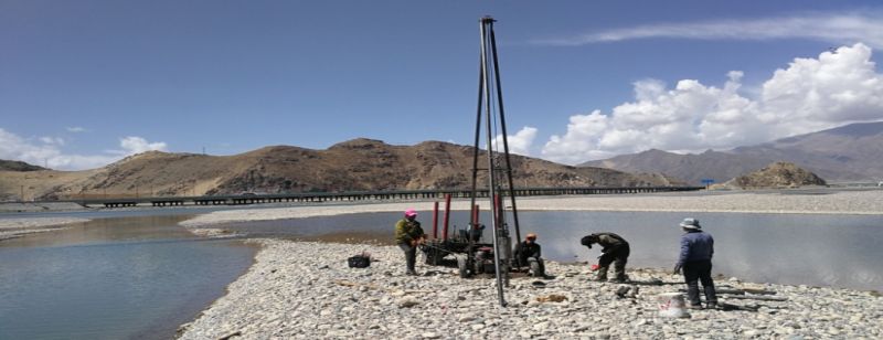 拉薩河綜合整治工程1#閘建設工程地質勘察